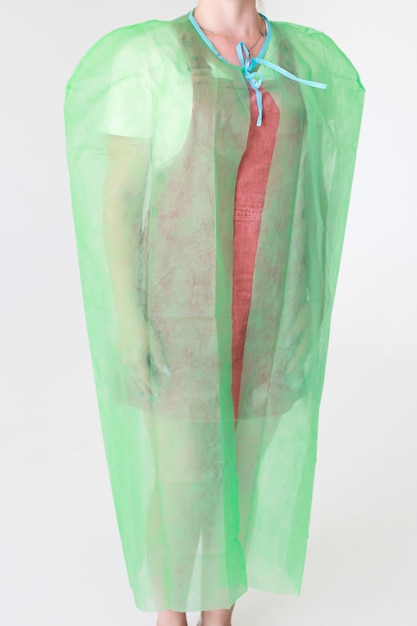 Large versatile disposable ponchos.