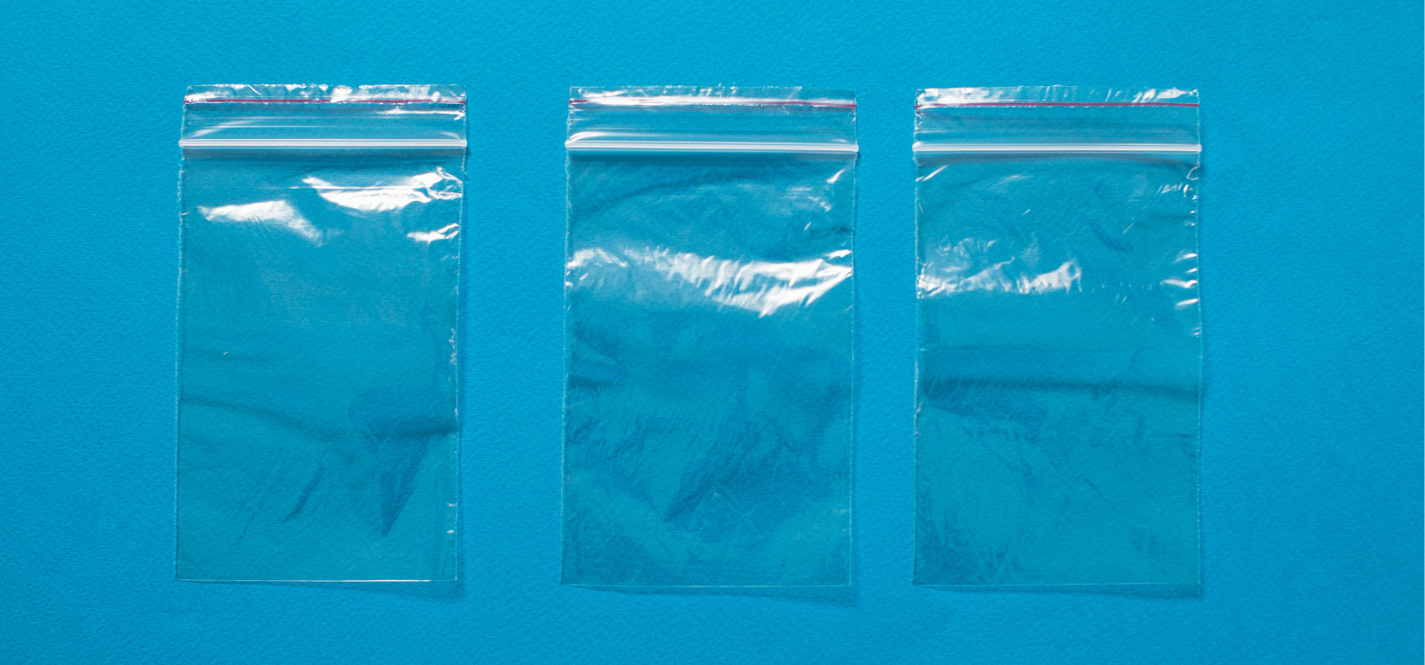 Quality Zip lock bags to protect items from the sun.