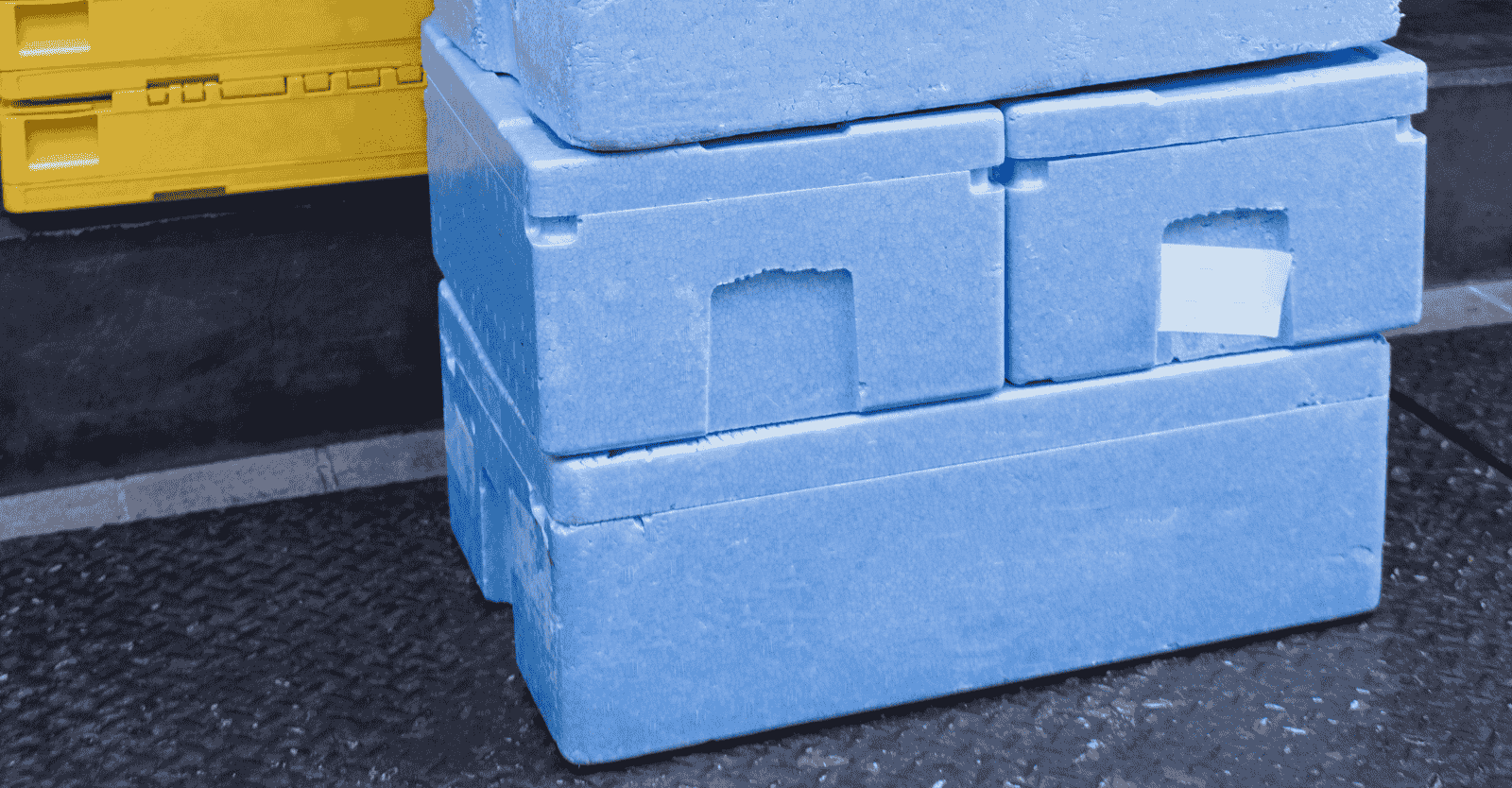 Disposable Styrofoam Coolers for Medical Transport