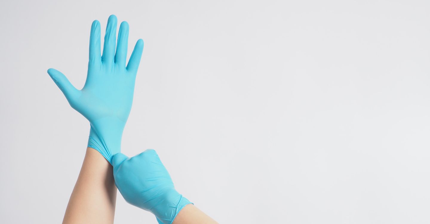 Shield Latex Gloves