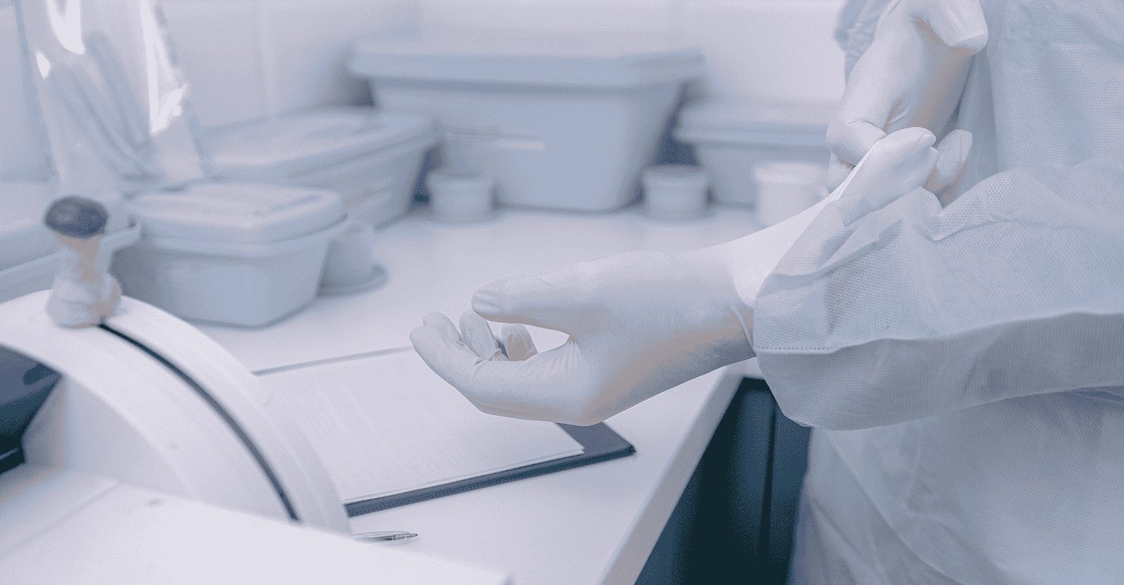 Shield Latex Gloves in Laboratories