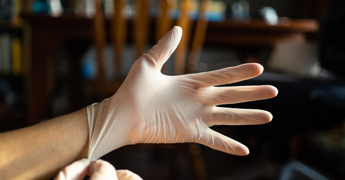 disposable Latex Gloves 