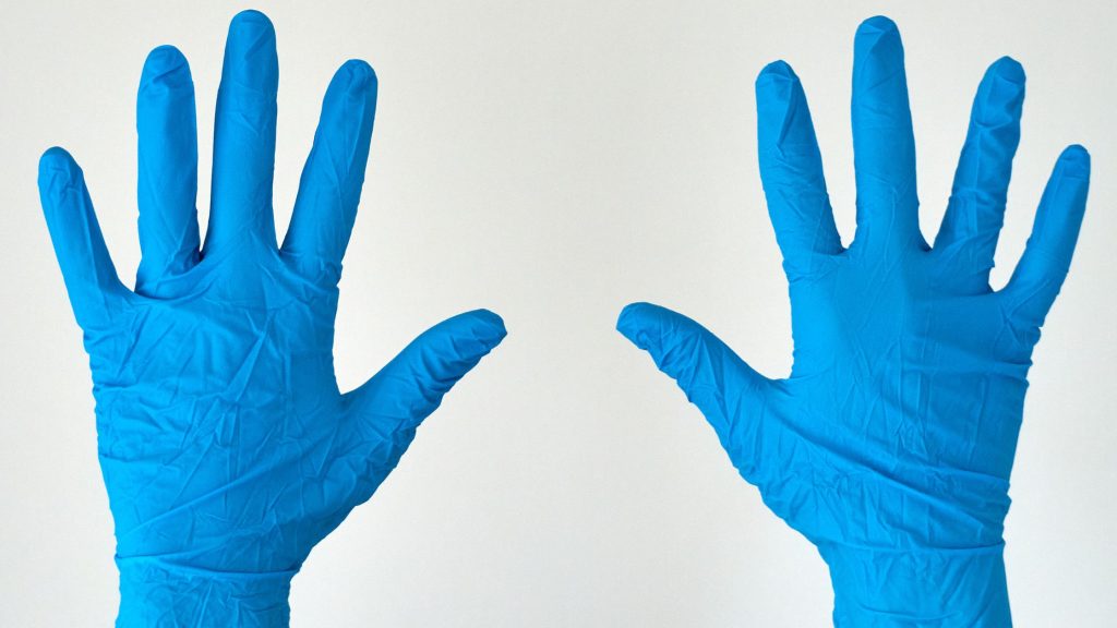 nitrile gloves