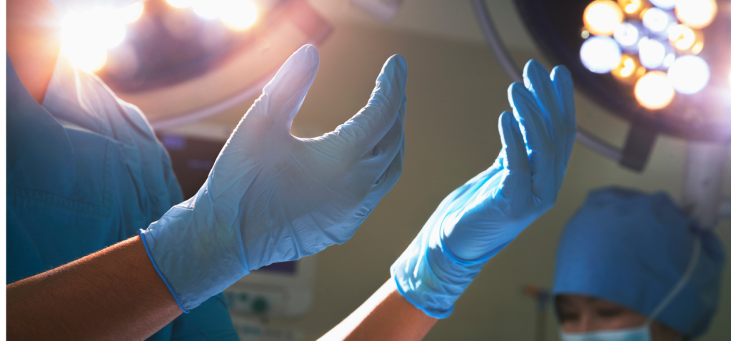 Long Surgical Gloves
