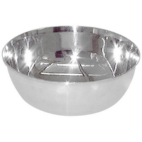 Livingstone Sponge Bowl, 450 ml Capacity, 150 Diameter x 72 Depth mm, Gauge 22/0.7mm, Stainless Steel, Each Each
