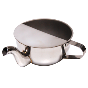 Feeding Cup, 0.36 Litre, 80 Diameter x 65 Depth (mm), Gauge 26/0.5mm, 18/8 Stainless, Each Each