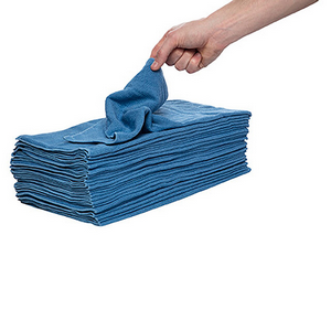 KIMTECH SURFACE PREP MICROFIBER CLOTH, 40X40CM, BLUE, 25/PK Carton
