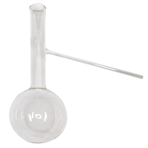 Distilling Flask 125ml with Side Tube, Borosilicate Glass, Each Each