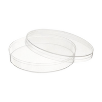 Livingstone Petri Dish with Lid, Sterile, Plastic, 90 x15mm, 10 Pieces/Pack Pack