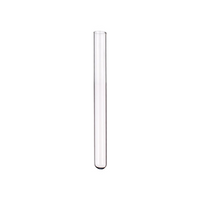 Livingstone Test Tube, without Rim, 16 Diameter x 125 Height mm, Round Bottom, Borosilicate Glass, Each Loose