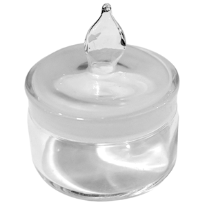 Livingstone Weighing Bottle, 30ml, 45 Diameter x 25 Height mm, with Lid, Glass, Each Each