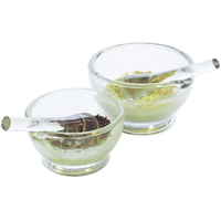Lincon Mortar and Pestle, 75mm Diameter, Soda Lime Glass, 1/Box Each