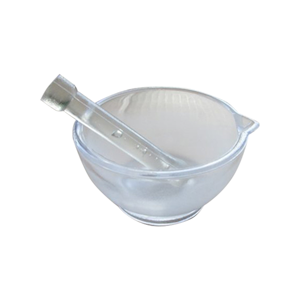 Livingstone Mortar and Pestle, 60mm Diameter, Soda Lime Glass Each Each