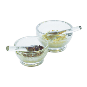 Lincon Mortar and Pestle, 75mm Diameter, Soda Lime Glass, 1/Box Each
