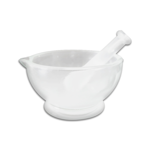 Lincon Mortar and Pestle, 75mm Diameter, Soda Lime Glass, 1/Box Each