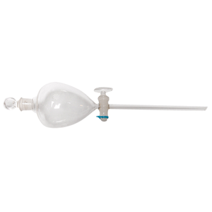 Livingstone Separating Funnel, Globe Shape, 60mL, Glass, Each Each