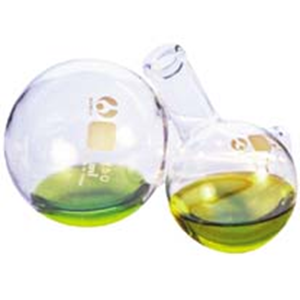 Flask, Round Bottom, 50ml, Borosilicate Glass, Bomex, Each Each