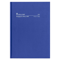 #241 A4 2 DAYS/PAGE 60 MIN APPT BLUE 2004 Each