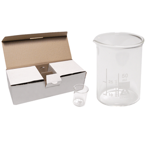 Livingstone Beaker, 5ml, Low Form, with Spout, 22 (Diameter) x 30 (Height) mm, European, Each Each