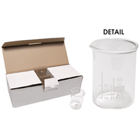 Livingstone Beaker, 5ml, Low Form, with Spout, 22 (Diameter) x 30 (Height) mm, European, Each Each