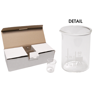 Livingstone Beaker, 5ml, Low Form, with Spout, 22 (Diameter) x 30 (Height) mm, European, Each Each