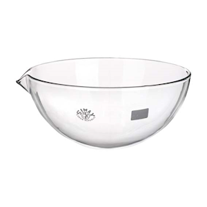 Simax Evaporating Dish with Spout