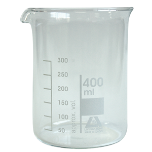 Livingstone Beaker, 5ml, Low Form, with Spout, 22 (Diameter) x 30 (Height) mm, European, Each Each