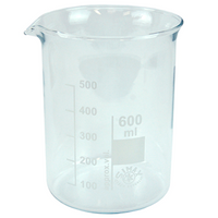 Livingstone Beaker, 5ml, Low Form, with Spout, 22 (Diameter) x 30 (Height) mm, European, Each Each