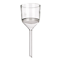 Simax Funnel with Sintered Disc, 70mL, 40 x 165(H)mm, Trade Markage s3, Borosilicate Glass, European, Each Each
