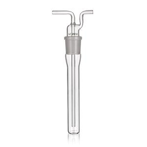 Glass Impinger Apparatus, 30mL, 26 x 285(L) mm, Socket Joint 29/32, Borosilicate Glass, Each Each