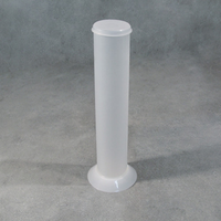 Pipette Canister with Lid, Cylindrical Container, Recyclable Polypropylene, 83mm Diameter x 420mm Height, Made in Italy Each