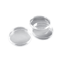Aptaca Petri Dish, with Lid, without Vents, 90 x 15(H) mm, Aseptic, Recyclable Polystyrene, Each Loose