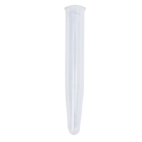 Aptaca TPX Conical Test Tubes with Rim, 16ml, 18mm Diameter x 120mm Height, Non graduated, Transparent, Autoclavable, 50/Box Box