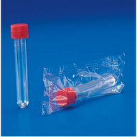 Stopper, Closed Bottom, for 12mm Tubes, Assorted Colours Recyclable Plastic, 1000/Bag Bag