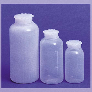Aptaca Cylindrical Bottle with Inner Cap, 50ml, Bottle: 39(D)mm x 70(H)mm x Mouth: 18.5(D)mm, Narrow Neck, Graduated, Polyethylene, Each Each
