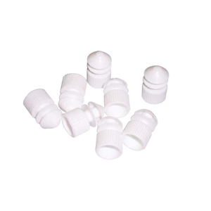 Caps with tongues for 12 mm Tube-Red 1000/Bag Bag
