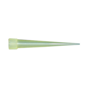 Aptaca Micropipette Tips, Eppendorf Type, 5 - 200 ul Graduated, Yellow, Transparent, Autoclavable, Polypropylene, 1000/Bag Bag