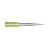 Aptaca Micropipette Tips, Gilson Type, 5 - 200 ul, Yellow, Transparent, Autoclavable, Polypropylene, 1000/Bag Bag