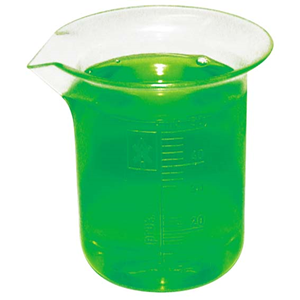 Aptaca Beaker, 25ml, 49mm Height x 34mm Outer Diameter, Low Form, Graduated with Spout, TPX, Autoclavable, Each