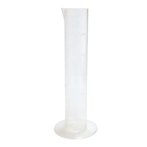 Aptaca Graduated Measuring Cylinder, Low Form, 10ml, 16(OD)mm x 88(H)mm, Autoclavable 121C, Polypropylene, Each Each