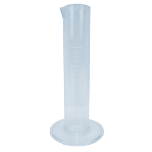 Aptaca Graduated Measuring Cylinder, Low Form, 10ml, 16(OD)mm x 88(H)mm, Autoclavable 121C, Polypropylene, Each Each