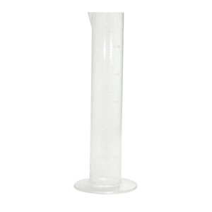 Aptaca Graduated Measuring Cylinder, Low Form, 10ml, 16(OD)mm x 88(H)mm, Autoclavable 121C, Polypropylene, Each Each