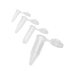 Aptaca Eppendorf Microcentrifuge Conical Tube, Safe Lock, 10.7 x 40.1mm, 2mL Clear, Polypropylene, 1,000 Pieces/Pack