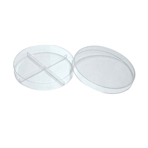 Aptaca Petri Dish with Lid without Vents, 90 x 15(H) mm, Aseptic, Recyclable Polystyrene, 20 Pieces/Bag Bag