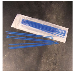 Aptaca Inoculating or Inoculation Loops with Incorporated Needle, Rigid Type, 10uL, Sterile, Polystyrene, Dark Blue, 20/Bag, 1000/Box Box