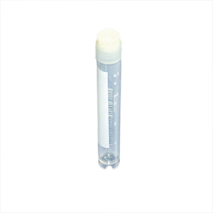 Aptaca Cryotubes (Cryogenic Tubes), 5mL, 12.50 x 88mm, External Thread, Skirted, Serigraphed, Sterile, Polypropylene, 50/Bag Bag