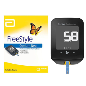 Abbott Freestyle Optium Neo Glucose and Ketone Monitoring System, Each Each
