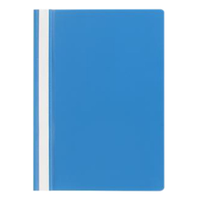Marbig Flat File, Economy, A4, Clear Front, Blue, Each Each