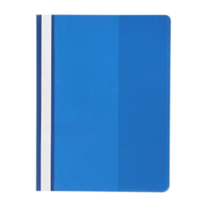 Marbig Flat File, Economy, A4, Clear Front, Blue, Each Each