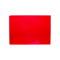 FOLDER CLEAR A4 RED EACH Each